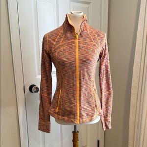 Lululemon Define Jacket -TANG LIGHT SPACEDYE - Size 10